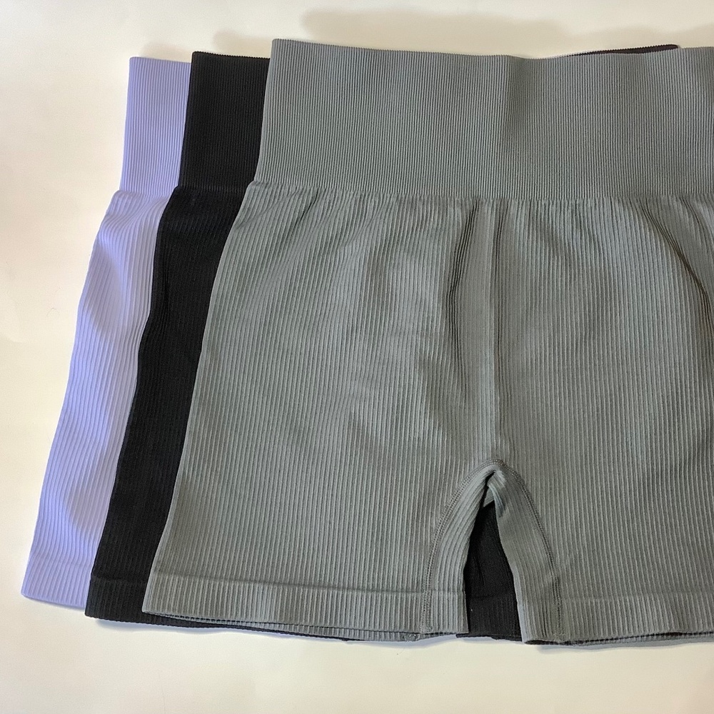 Lot of 3 pairs yoga gym shorts